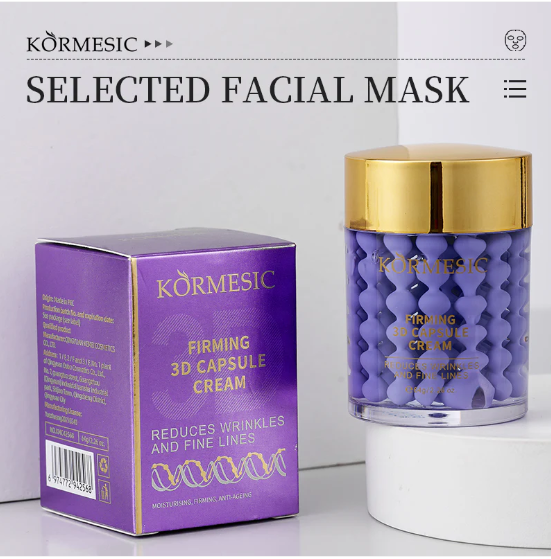 Kormesic-Crema Facial Reafirmante Cápsula 3D (64gr) – Lifting Instantáneo y Nutrición Profunda